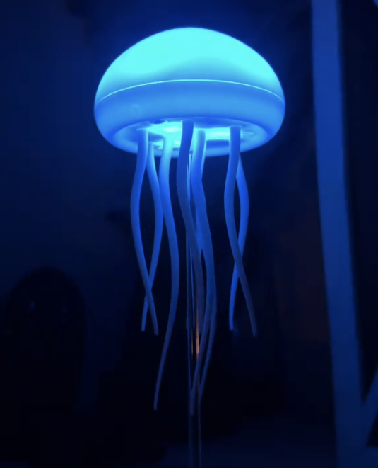 Jellyfish Night Light with Voice Control