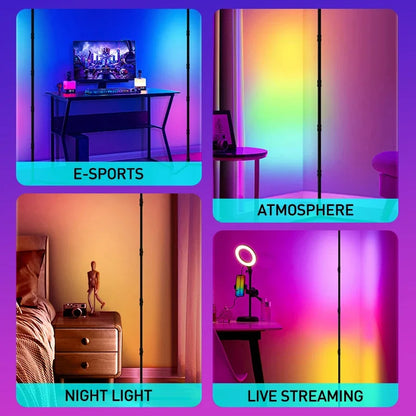 Smart RGB LED Floor Lamp — A Modern Accent for Your Interior