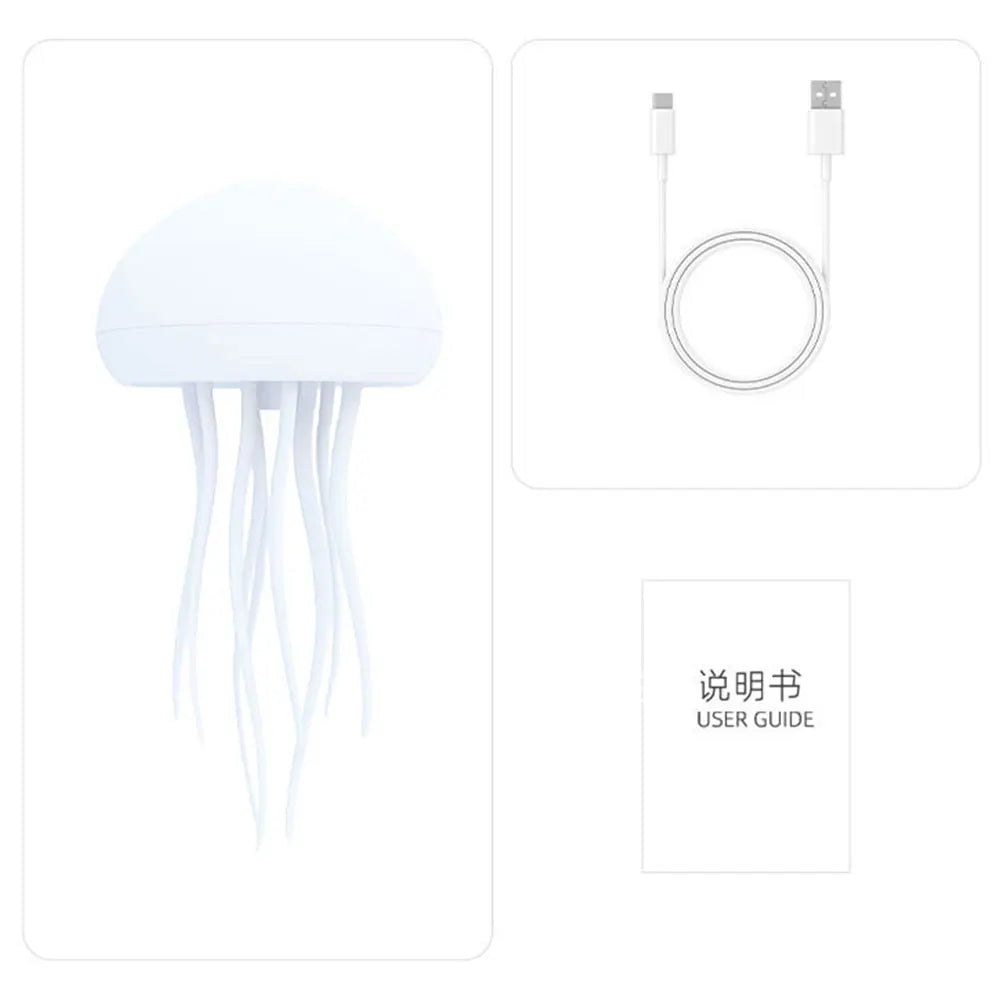 Jellyfish Night Light with Voice Control